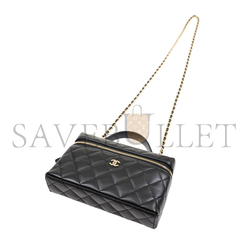 CHANEL LAMBSKIN CHAIN SHOULDER BAG AP4385 (19.5*17*5cm)